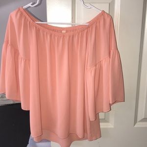 Cute, flowy off the shoulder top